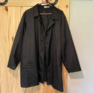 Cherokee Black 2X Raincoat
